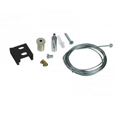 Pendelset für 3-Phasen-Schienenbeleuchtung, 5 Meter, schwarz, Pro