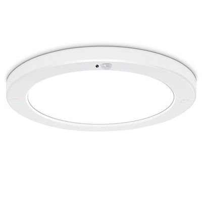 LED-Einbau-/Aufbau-Downlight mit Bewegungssensor, Okno, 17,6 W, weißer Schalter, IP22