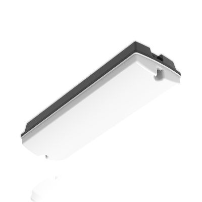 Schwarze Galerie Beleuchtung Kunststoff, Pedram, 3W, 4000K LED, IP66
