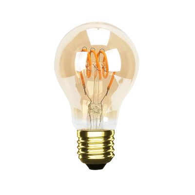 Dimmbare E27 LED-Lampe Bernstein, 4W, 2000K