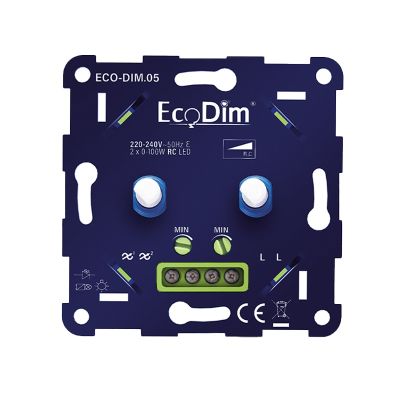 Zigbee Doppel-LED-Dimmer 0-100W