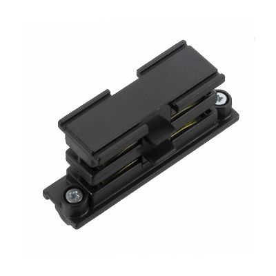 I-förmiger Innenverbinder für 3-Phasen-Schienenbeleuchtung, schwarz, Pro