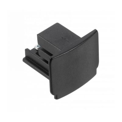 Endkappe für 3-Phasen-Schienenbeleuchtung, schwarz, Pro