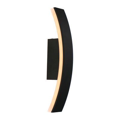 Anthrazit moderne Außenleuchte Aluminium, Nayomi, 7,5W, 3000K LED, IP54