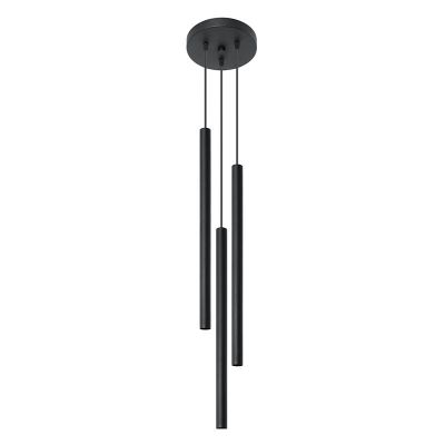Aluminium Pendelleuchte Schwarz, Hillary