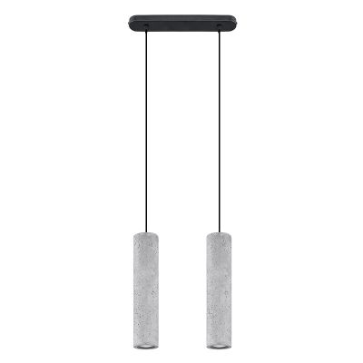 Beton Pendelleuchte Grau, Feyza