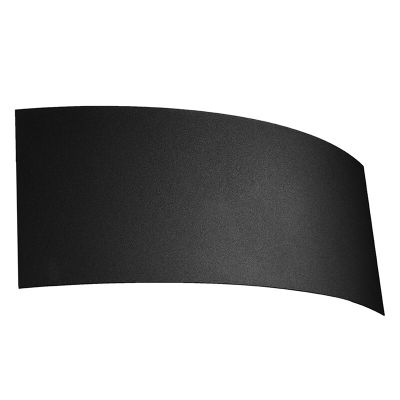 Aluminium Up down Wandleuchte Schwarz, Jorgo