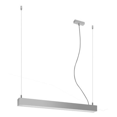 Aluminium Pendelleuchte Grau, Mascha, 22W, 3000K LED