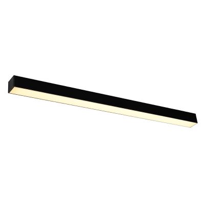 Aluminium Wandleuchte Schwarz, Mascha, 31W, 3000K LED