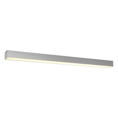 Aluminium Deckenleuchte Grau, Mascha, 38W, 3000K LED