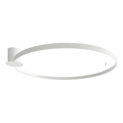 Aluminium Deckenlampe Weiß, Ringo, 70W, 3000K LED