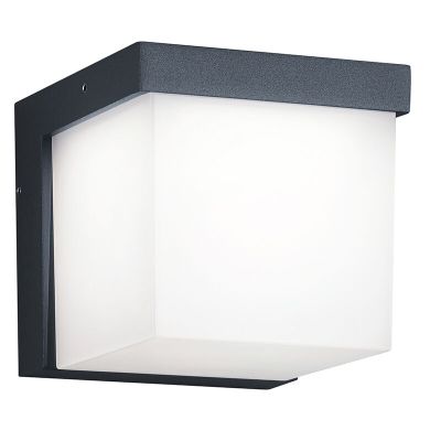 Anthrazit Außenleuchte Aluminium, Faro, 3,5W, 3000K LED, IP54