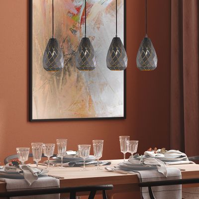 Anthrazit Pendelleuchte Modern, Esrum