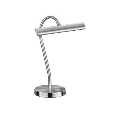 Nickel Tischleuchte Modern, Eliza, 4W, 3000K LED, mit Schalter