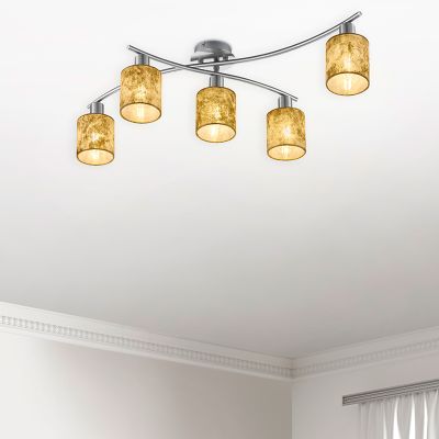 Schwarze Deckenlampe Modern, Kyan