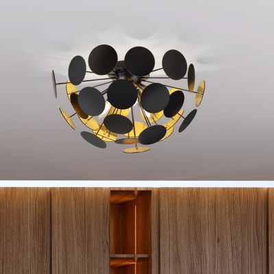 Schwarze Deckenlampe Modern, Xinhe