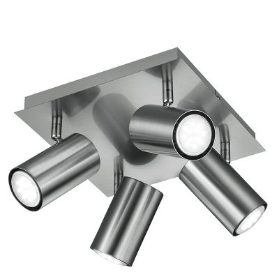 Nickel Deckenstrahler Modern, Kaso
