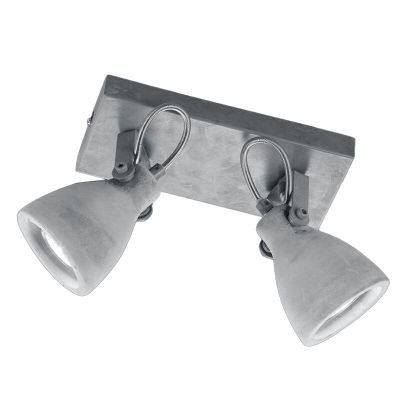 Beton Deckenstrahler Grau, Lamija