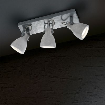 Beton Deckenstrahler Grau, Lamija