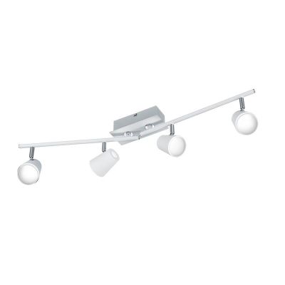 Weiße Deckenstrahler Glas, Laysha, 6W, 3000K LED