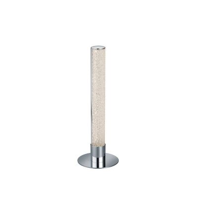 Chrom Tischleuchte Modern, Vacio, 5W, RGBW LED, mit Schalter