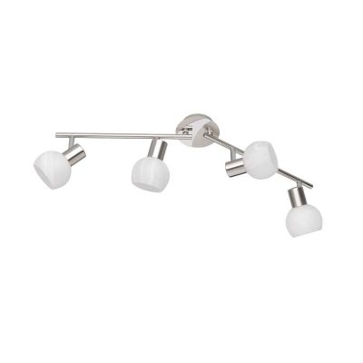 Nickel Deckenstrahler Modern, Benita