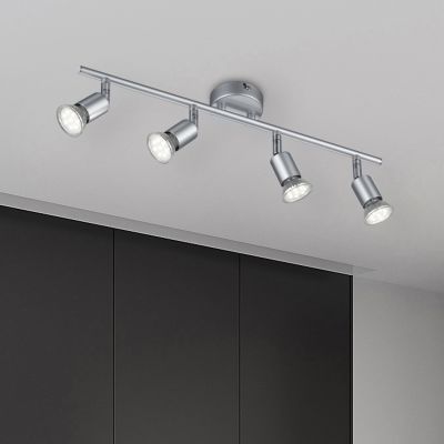 Silberne Deckenstrahler Modern, Belal