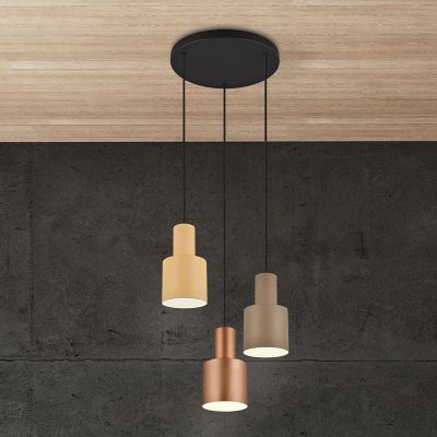 Taupe Pendelleuchte Modern, Amila