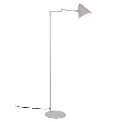 Graue Stehlampe Modern, Jille, mit Schalter