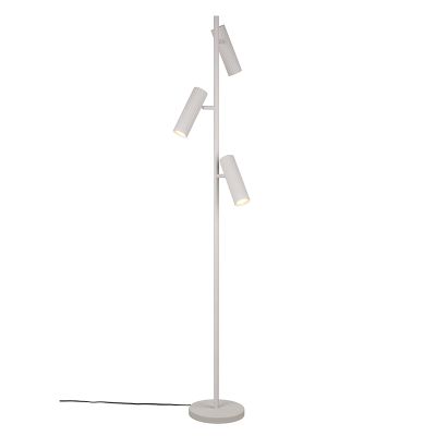 Graue Stehlampe Modern, Sieb, mit Schalter