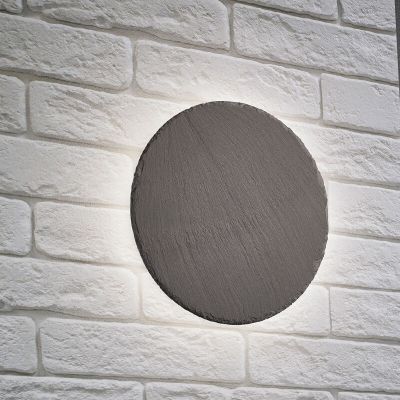 Schwarze Wandleuchte Modern, Faisal, 9W, 3000K LED
