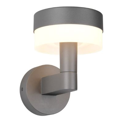 Anthrazit Außenleuchte Modern, Irfaan, 8W, 3000K LED, IP54