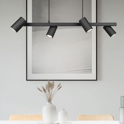 Schwarze Pendelleuchte Modern, Kaso