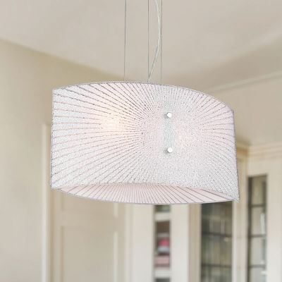 Chrom Pendelleuchte Esszimmer Metall, Quinten