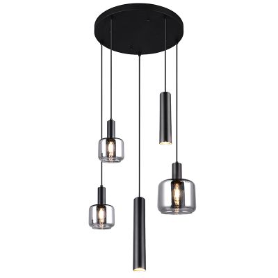 Schwarze Pendelleuchte Esszimmer Design, Lahcen