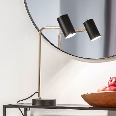 Messing Tischleuchte Modern, Kaso, mit Schalter