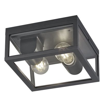 Anthrazit Außenleuchte Industrial, Sanna, IP44