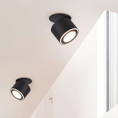 Schwarze Deckenlampe Modern, Jorno, 3,5W, 3000K LED