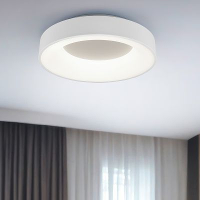 Weiße Deckenlampe Modern, Jered, 27W, 4000K LED