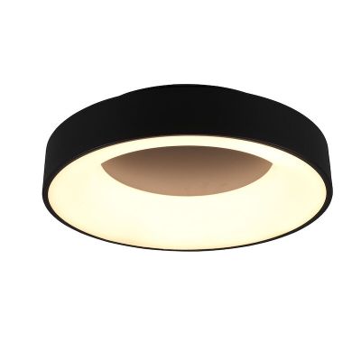 Schwarze Deckenlampe Modern, Jered, 27W, 3000K LED