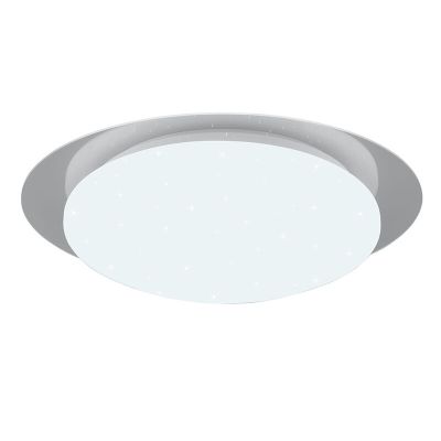 Weiße Badezimmer Deckenleuchte Modern, Marlena, 12W, 4000K LED, IP44, mit Fernbedienung