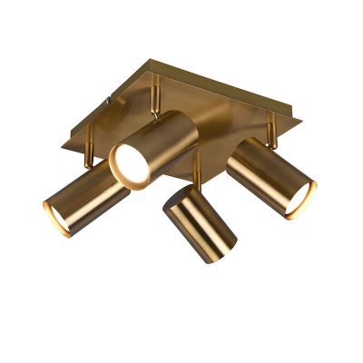 Bronze Deckenstrahler Modern, Kaso