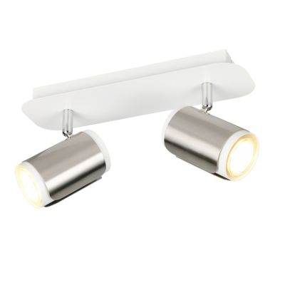 Nickel Deckenstrahler Modern, Quintijn