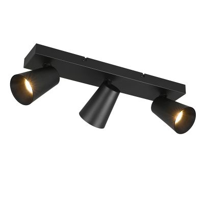 Schwarze Deckenstrahler Modern, Rawien