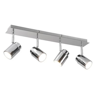 Chrom Deckenstrahler Badezimmer Modern, Nelis, IP44