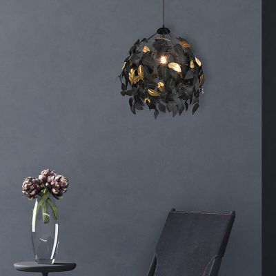 Schwarze Pendelleuchte Retro, Urwa