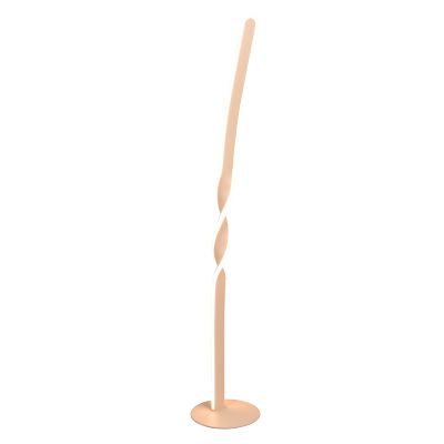 Braune Stehlampe Design, Quirinus, 19W, 4000K LED, mit Schalter