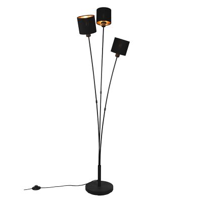 Schwarze Stehlampe Modern, Koge, mit Schalter