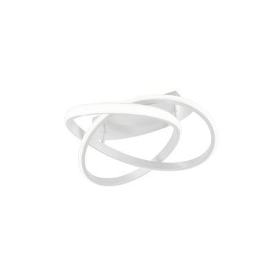 Weiße Deckenlampe Modern, Sanura, 18W, 4000K LED