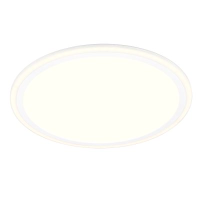 Weiße Deckenlampe Modern, Omaima, 17W, 3000K LED